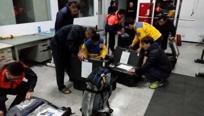 花蓮強震傳災情　中市搜隊漏夜救援